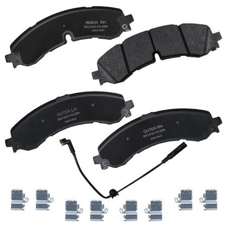 STOP BY BENDIX Stop Sbc2250 Stop Ceramic Brake Pad SBC2250